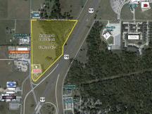 Land for lease in Durant, OK aerial