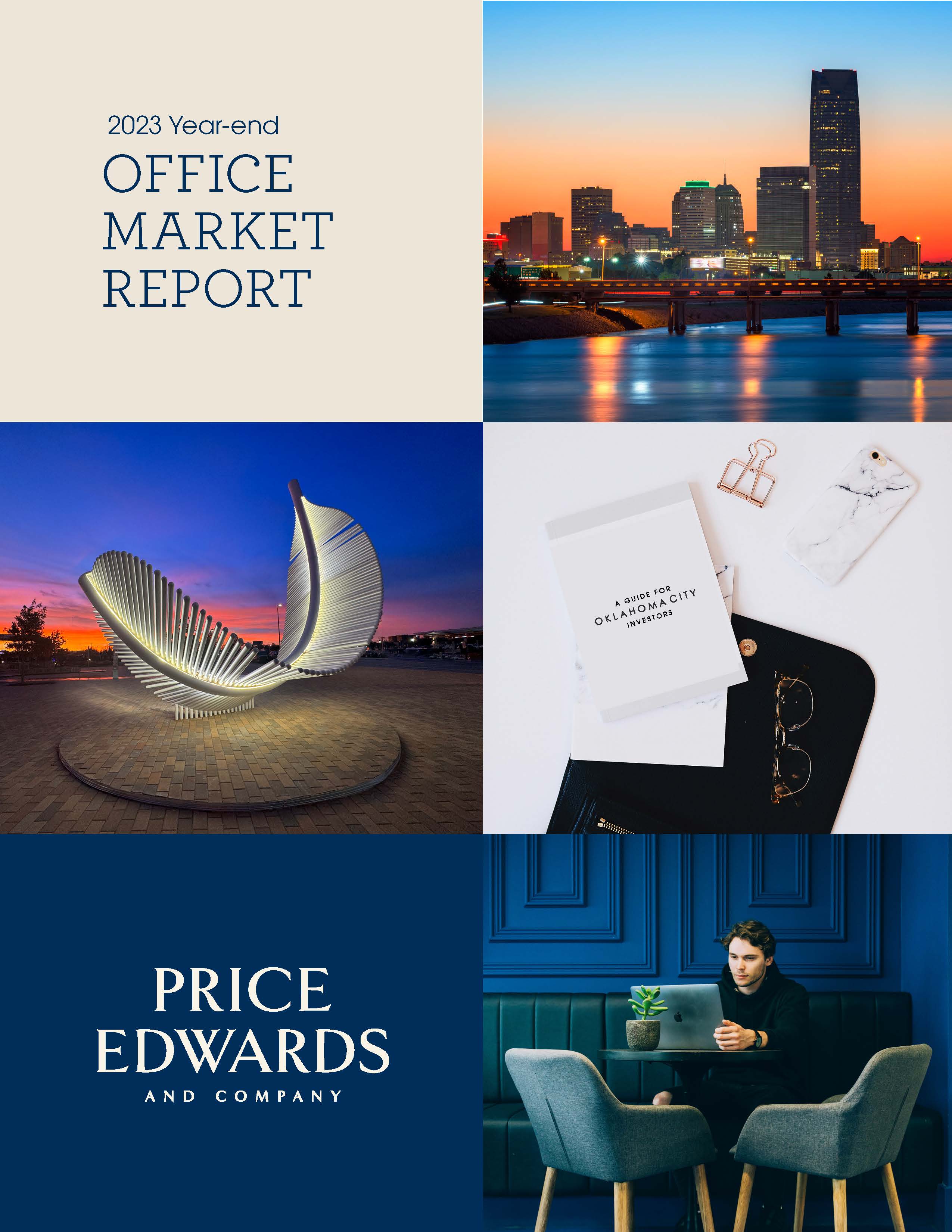 Cover of Price Edwards and Company 2023 Year-end Office Market Report