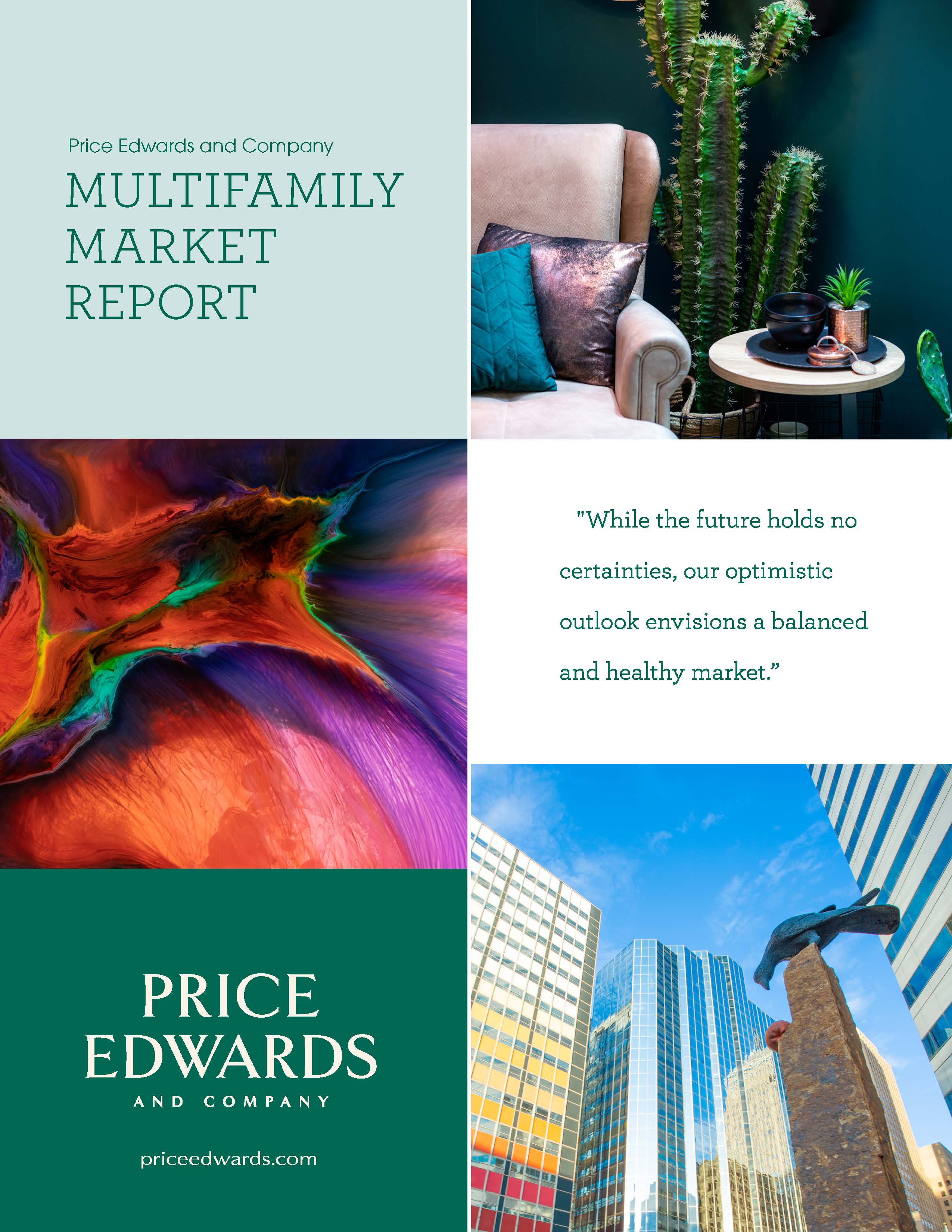 Cover of Price Edwards and Company Year-end 2023 Multifamily Report