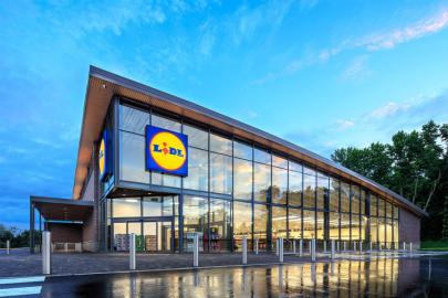 Brick and Mortar Retail is Not Dead - Rendering of Lidl's first US location in Fredericksburg, Virginia; courtesy of Business Insider
