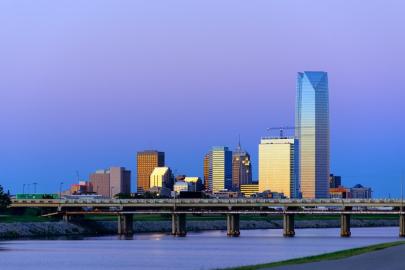 Downtown OKC Skyline Photo