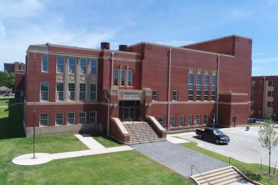 Aerial Photo of the Douglass at Page Woodson