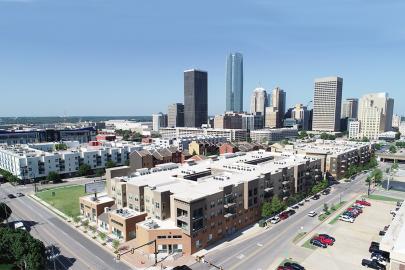 Aerial Photo of the Maywood Apartments, OKC,OK