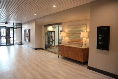 Office Leasing Tips - photo Lobby of the Commerce Center 9520 N May Avenue Oklahoma City OK