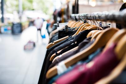 stock image of clothes