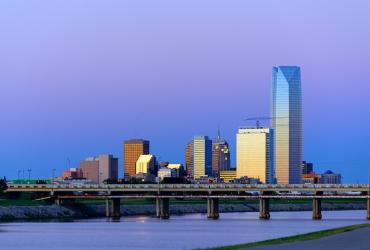 Downtown OKC Skyline Photo