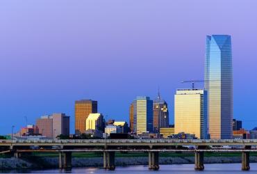 Downtown OKC Skyline Photo