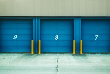 Stock Image of an Industrial Building