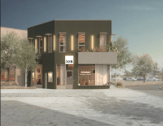 office/retail space for lease Oklahoma City, OK exterior rendering
