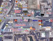 Shoppes on Broadway pad site for lease Edmond, Ok aerial