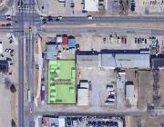 15,000 sf build-to-suit industrial building, Oklahoma City aerial