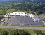 Eastgate Shopping Center retail for lease, Sallisaw, OK aerial