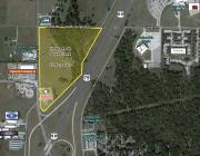 Land for lease in Durant, OK aerial