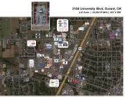 ground lease Durant Okla, retail aerial