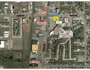 Aerial - close up view of Retail Pad Site For Sale, Edmond, OK