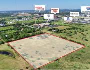 agriculture, grow, residential land  for sale north Oklahoma City, OK aerial
