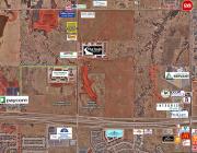 Retail Pad Site for Sale N Rockwell South of NW 150th Oklahoma City Aerial