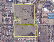 Land for sale at NW 115th & N Pennsylvania, Oklahoma City, OK -close up aerial