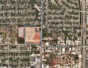 Aerial Land view SE 25th and High Avenue OKC, OK