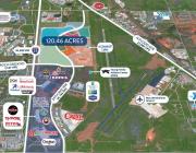 Norman, Oklahoma mixed use land for sale labeled aerial