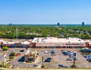 retail shopping center for investmnet sale Northwest Oklahoma City, OK aerial
