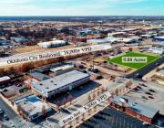 land parcel for sale downtwon Oklahoma City, OK aerial