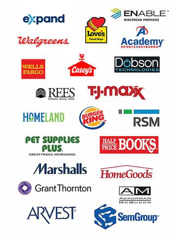 Tenant Represented Logos