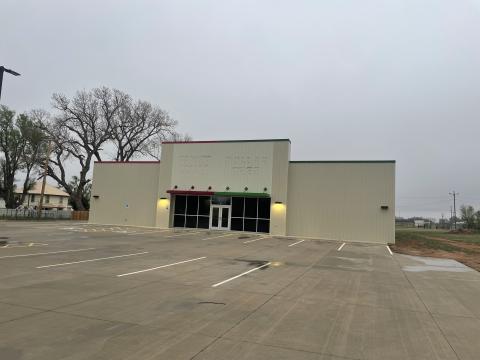freestanding building for sublease Laverne, Ok exterior photo