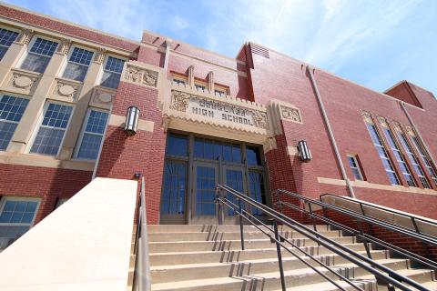 Oklahoma City OK  1934 Historic Douglass High School 