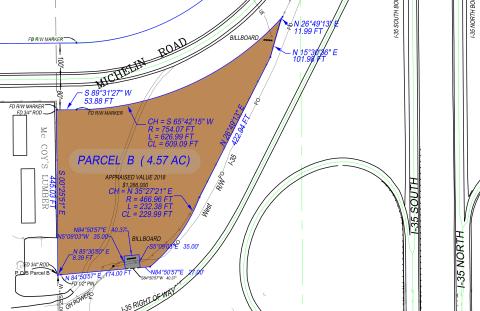 Industrial land for sale or build to suit Ardmore, OK site plan
