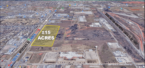 Land For Sale: I-35 Frontage N of NW27th