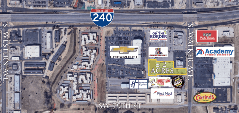 Retail/Hospitality Dev. Land on I-240