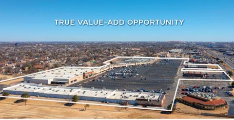 south Oklahoma City, OK retail shopping center & pad sites for sale aerial