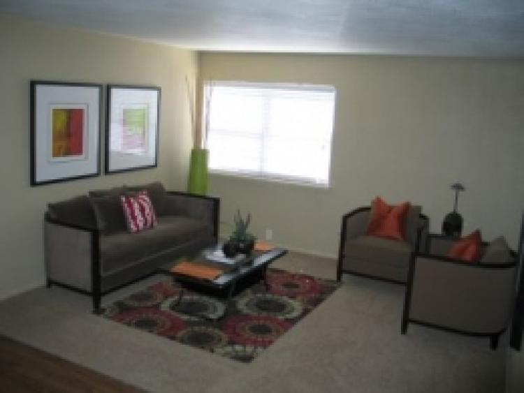 Britton model living room 1