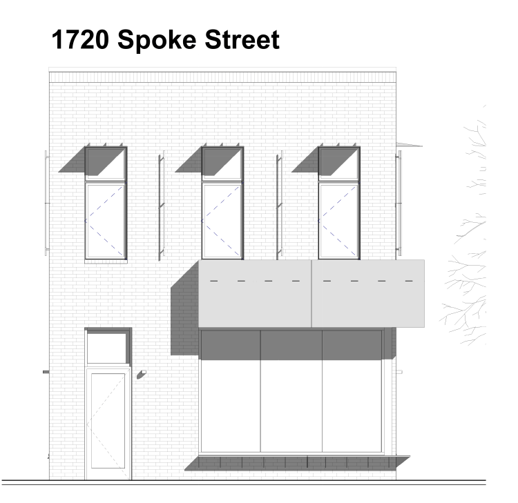 1720 Spoke Street |Retail / Office space for lease downtown Oklahoma City, Ok rendering 2