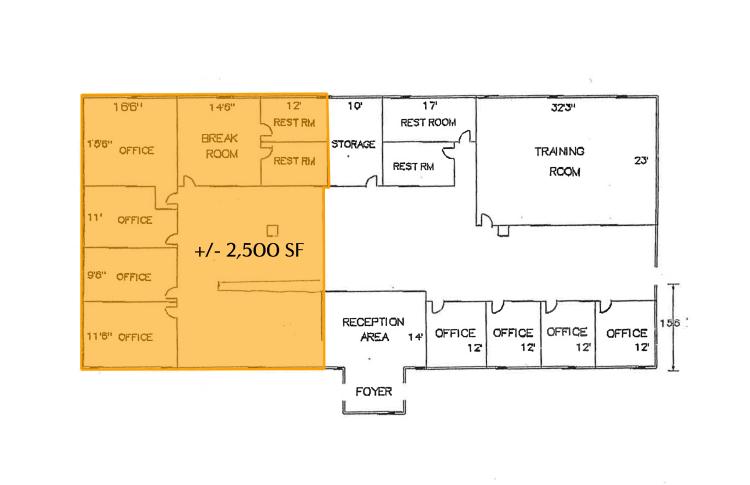 2001 S. Broadway floor plan