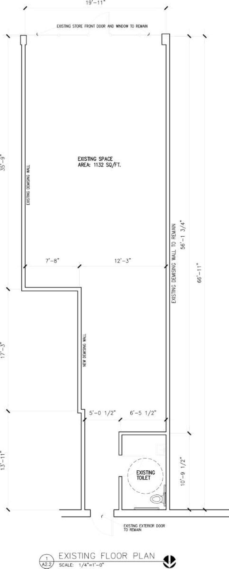 retail space for lease North Oklahoma City, OK floor plan