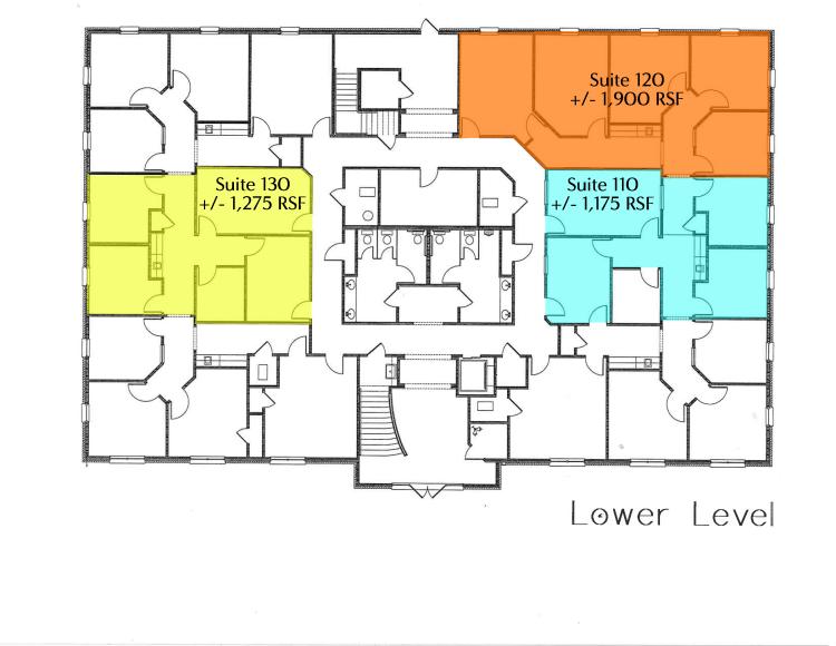 office space for lease, edmond, Oklahoma floor plan