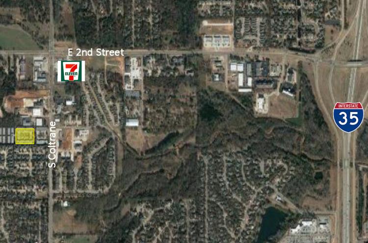 2701 Coltrane Place for lease map
