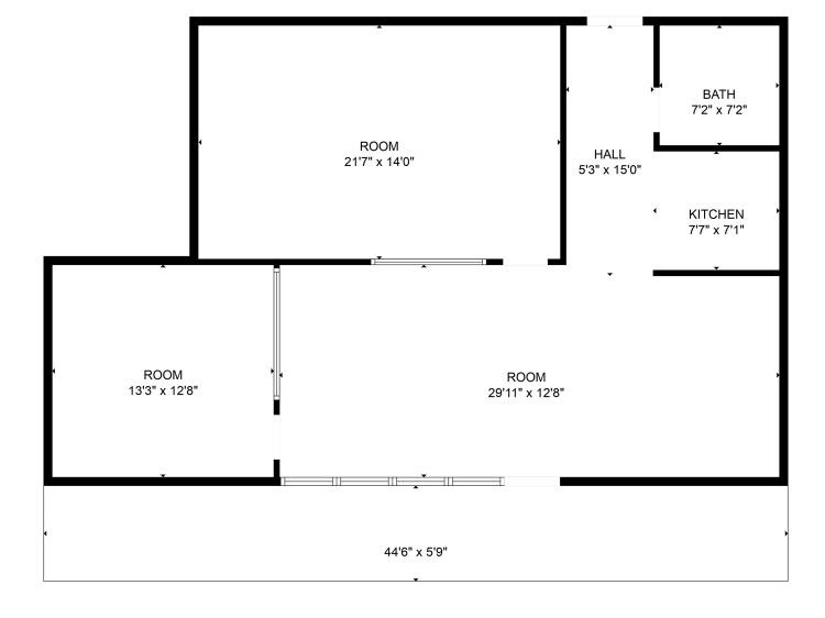 office space for lease, Durant, Ok floor plan