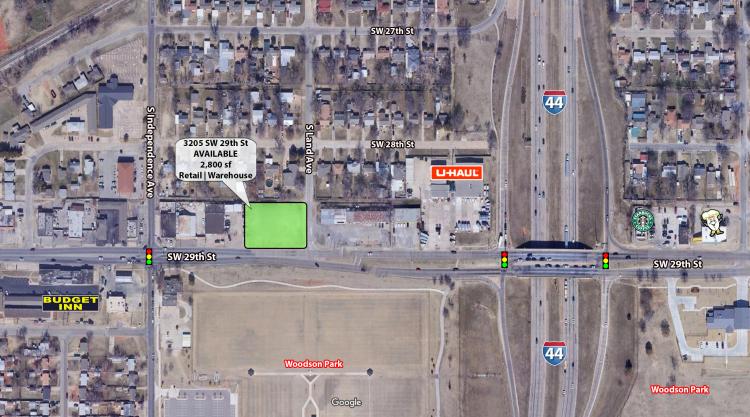 retail or warehouse west Oklahoma City, Ok aerial