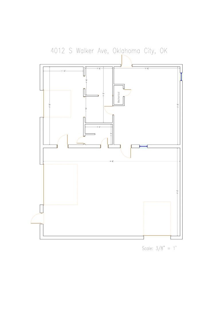 4012 S Walker Ave floor plan