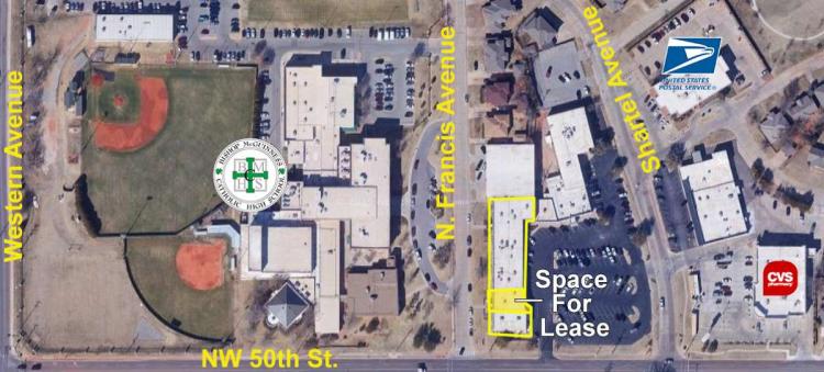 Office Space For Lease Oklahoma City, OK aerial