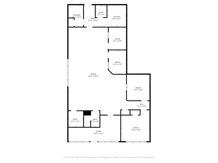 medical/retail space for lease, Durant, OK site plan