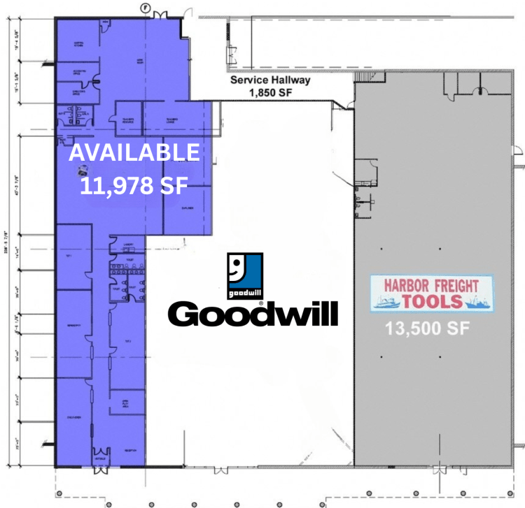 retail space for lease with playground east Norman, OKsite plan