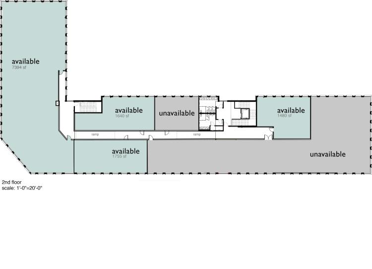 525 NW 11th Street, Oklahoma City, Ok office space for Lease - Office site plan-combined space