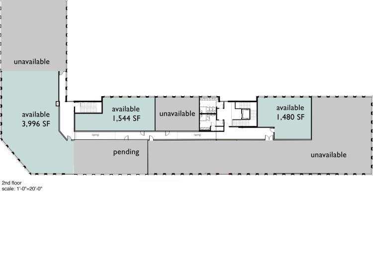 525 NW 11th Street, Oklahoma City, Ok office space for Lease - Office site plan-combined space