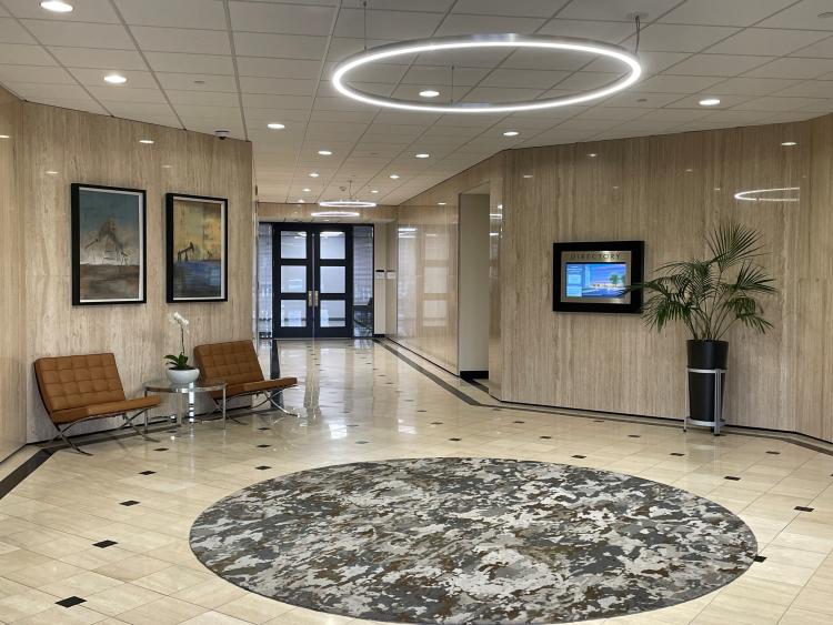 One Memorial Place Office Space For Lease - First Floor Lobby