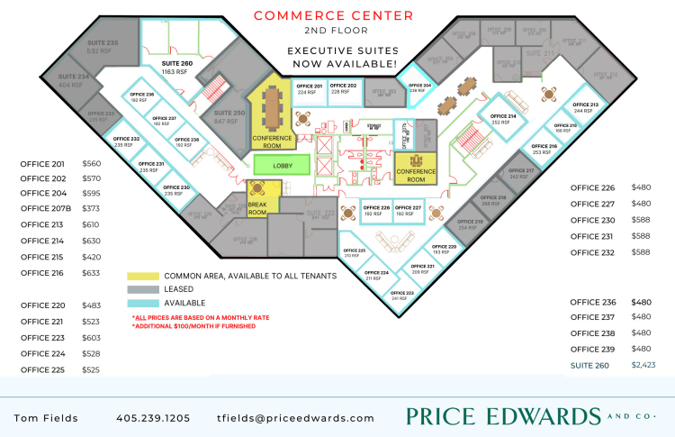 Executive Suites for Lease