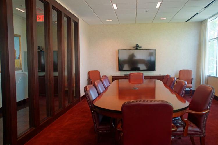 IBC Tower Office Space For Lease - Common Area Conference Room
